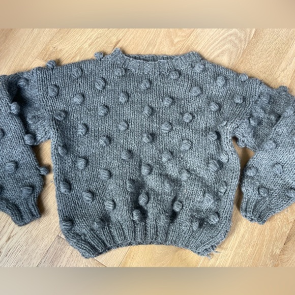 garosi franco Sweaters - Italian wool Franco Garosi wool bubble knit sweater